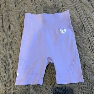 Women’s Best purple athletic shorts